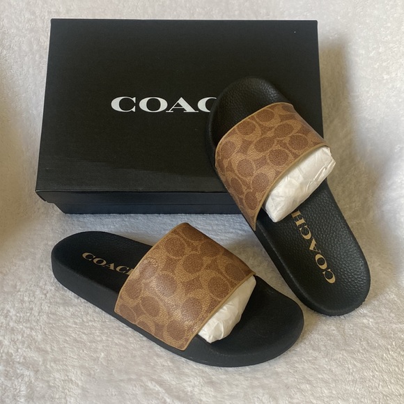 Coach sandals new with box size 9 - Picture 2 of 7